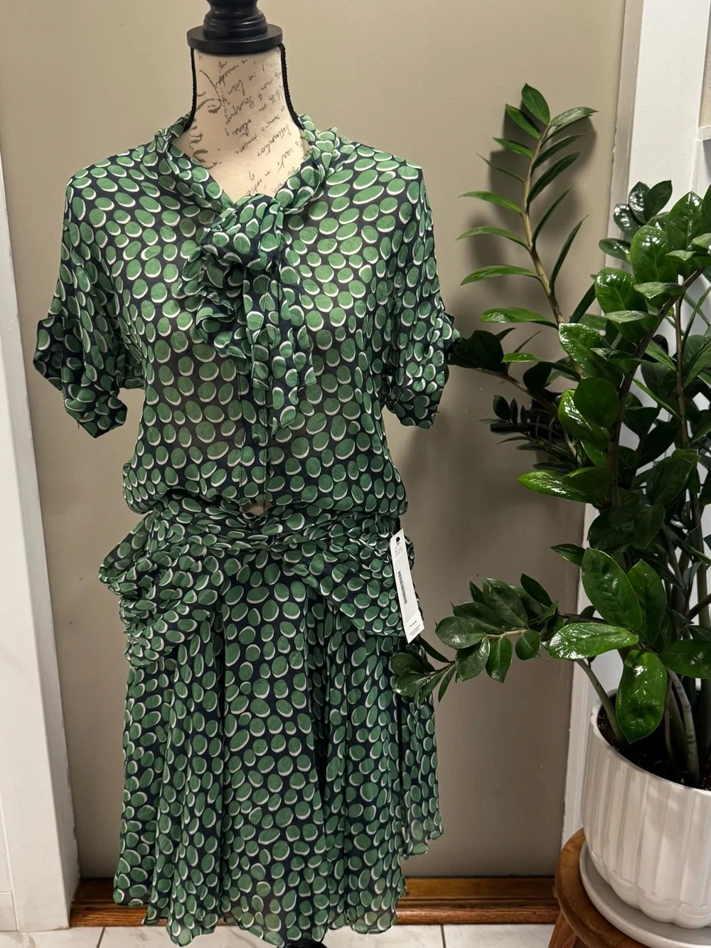 Z Spoke‎ Zac Posen Silk 2 Piece Set* please read description!!